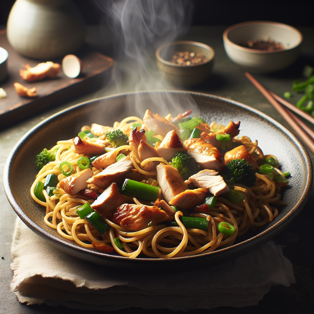 Easy keto chicken chow mein Recipe