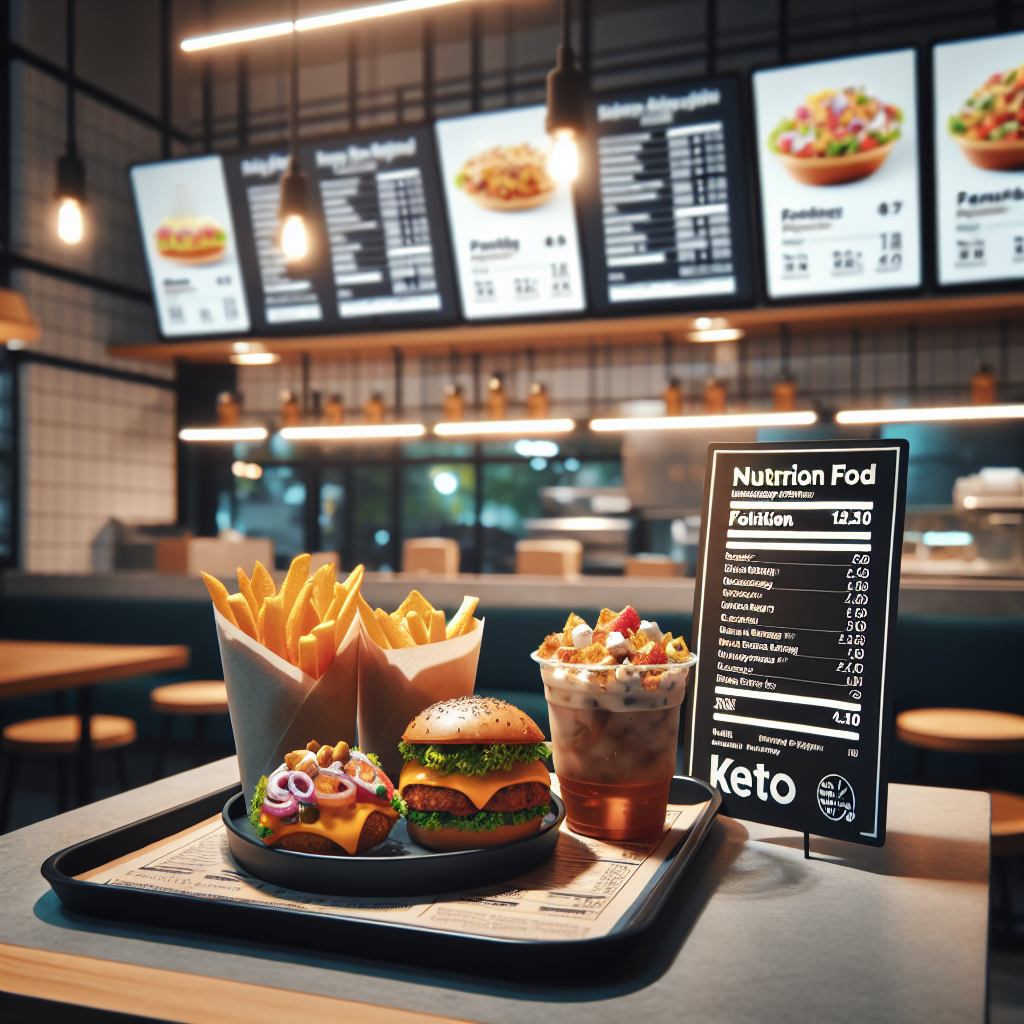 KETO ON THE GO BURGER KING OPTIONS AND NUTRITION INFORMATION