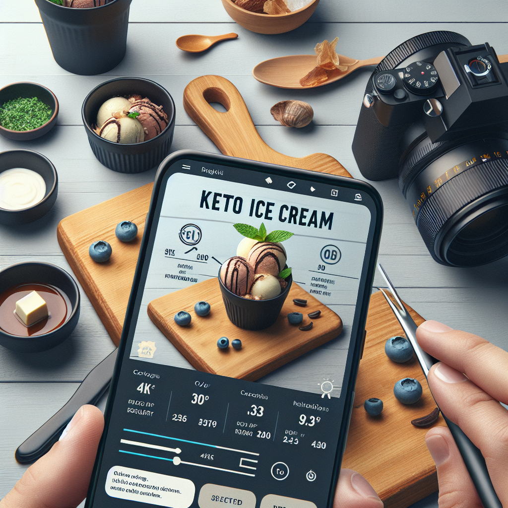 Keto Ice Cream recipe and nutrition information