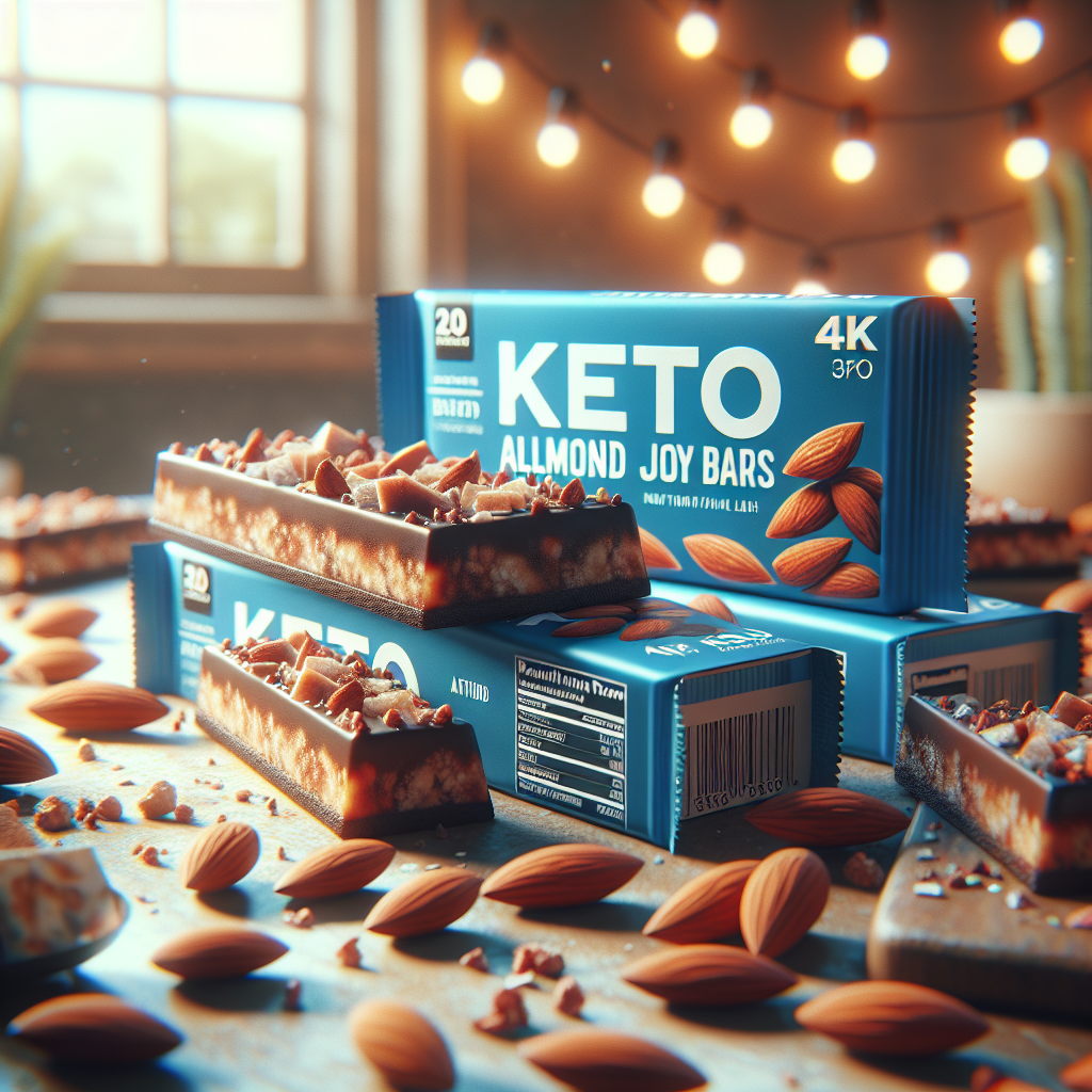 Keto Almond Joy Bars recipe and nutrition information